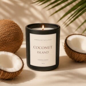 Vela aromática de soja Coconut Island – 150 g