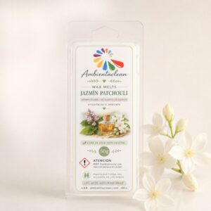 Wax Melts Jazmín Patchouli – Cera de soja perfumada 50 g
