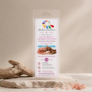 ax Melts Sal de Roca y Madera Flotante – Cera de soja perfumada 50 g